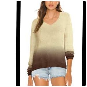 Spicy Girl Ombré Mohair Stretchy Sweater Size S/M●